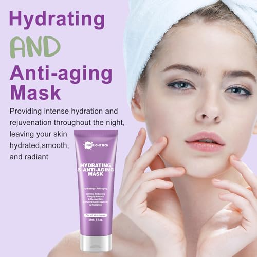 FULLLIGHT TECH 6-Piece Anti-Aging Skincare Set with Retinol & Hydrating Mask for Women