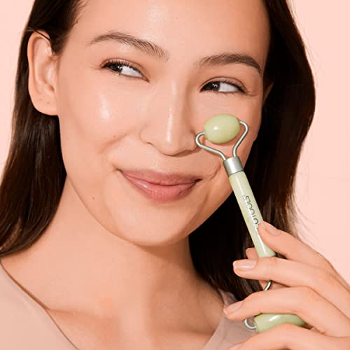 EcoTools Jade Gua Sha & Facial Roller Duo Set - Green, 2-Piece