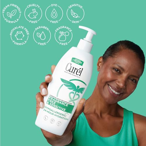 Curél Fragrance-Free Comforting Body Lotion for Sensitive Skin - 20 oz