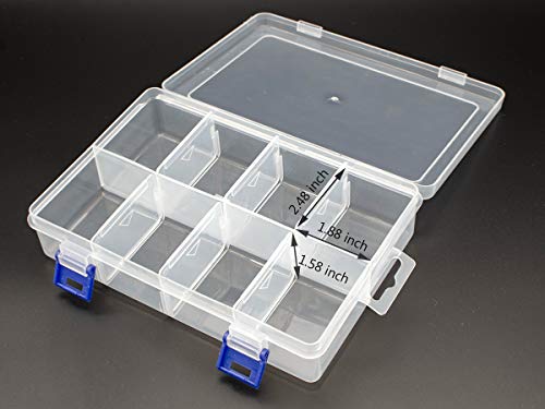 Adjustable Compartment Storage Box for Jewelry & Small Accessories