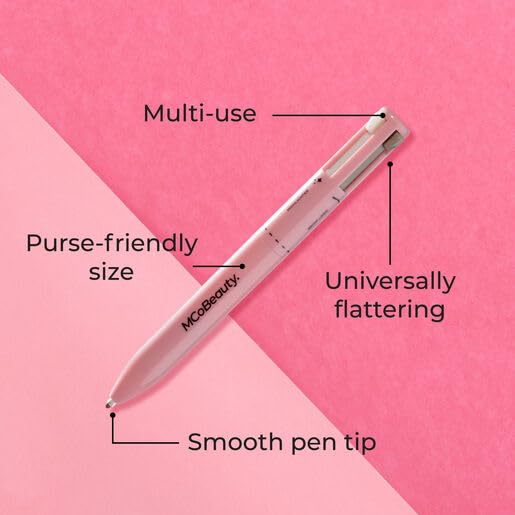 MCoBeauty 4-in-1 Makeup Pen - Eyeliner, Brow Liner, Lip Liner & Highlighter