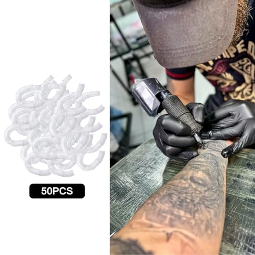 50Pcs Disposable Tattoo Tray Covers - Elastic Arm Rest Protectors