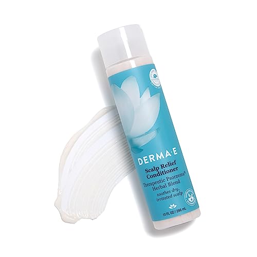 Derma E Scalp Relief Conditioner – Natural Dandruff Treatment, 10 Fl Oz