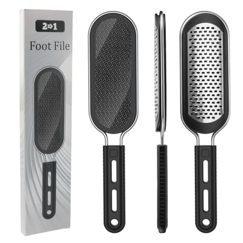 Dual-Sided Foot File Callus Remover for Pedicure & Exfoliation