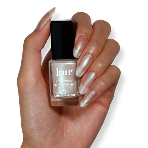 LONDONTOWN kur Shimmer Nail Highlighter – Iridescent Vegan Nail Treatment