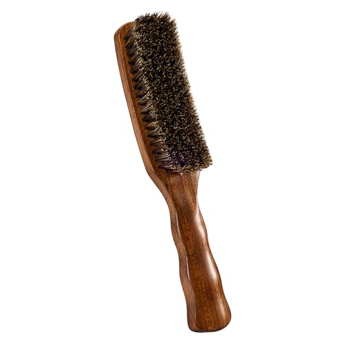 STYLEMATE Large Boar Bristle Hair Brush for Thin & Fine Hair