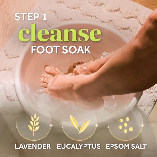 Dr. Scholl's Pedi Perfect 4-in-1 Pedicure Kit for Soft, Smooth Feet