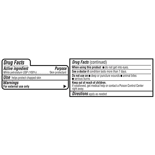 Amazon Basics Petroleum Jelly - 7.5 oz Skin Protectant & Moisturizer