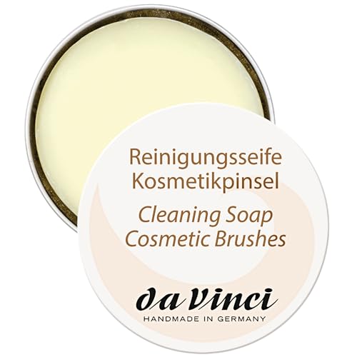 da Vinci Mini Cosmetic Brush Cleaning Soap - Natural Conditioning Formula