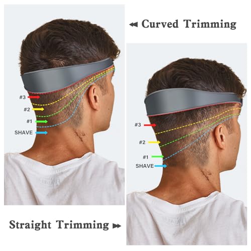 Liamner Professional Hair Cutting Kit with Adjustable Trimming Guide