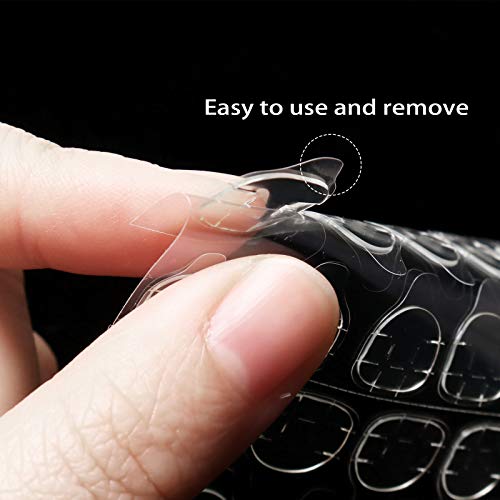 Allstarry 360pcs Double-Sided Nail Adhesive Tabs - Waterproof & Flexible