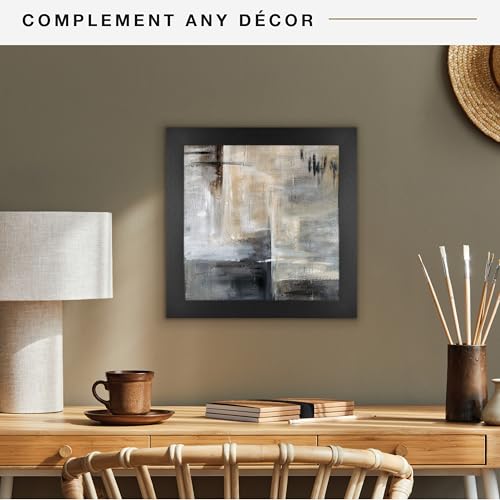 MCS Studio Gallery 10x10 Black Woodgrain Picture Frame
