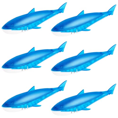 Humidifier Cleaning Sharks - 6 Pack for Fresh Water & Odor Removal