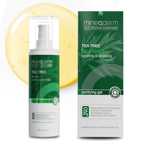 Mineaderm Tea Tree Oil Face Wash for Oily & Acne-Prone Skin - 6.76 fl oz