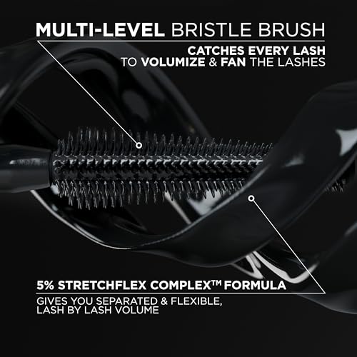 L'Oreal Paris Voluminous Panorama Mascara - Blackest Black, 0.33 Fl Oz