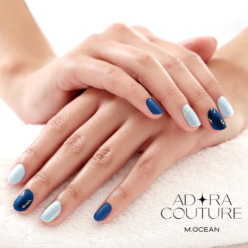 Semi-Cured Gel Nail Strips Kit - 30 Salon-Quality Stickers