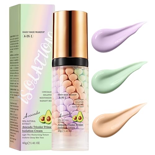 4-in-1 Avocado Makeup Primer – Color Correcting & Hydrating