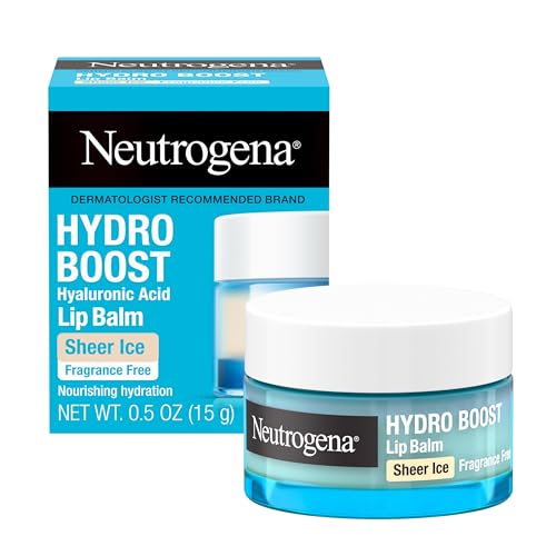 Neutrogena Hydro Boost Hyaluronic Acid Lip Balm Sheer Ice Nude 0.05 Fl Oz