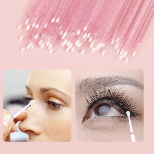 Tbestmax 500 Pcs Micro Applicator Brushes for Eyelash Extensions