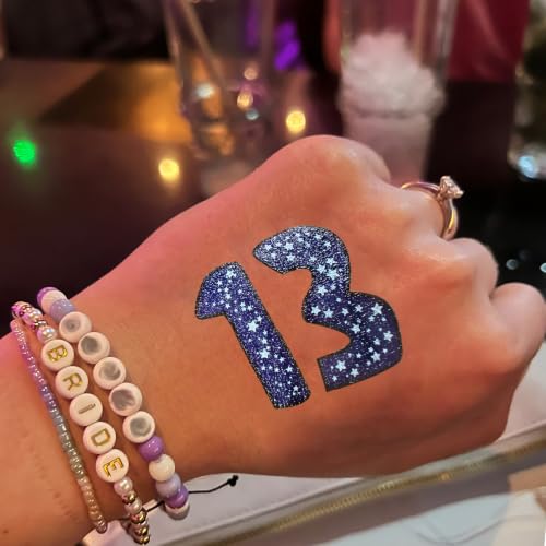 36 Pcs 13 Temporary Tattoos for Music Party & Gifts