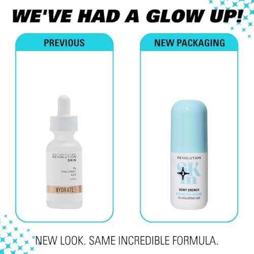 Revolution Skin Hyaluronic Acid Hydrating Face Serum - 1.01 fl oz