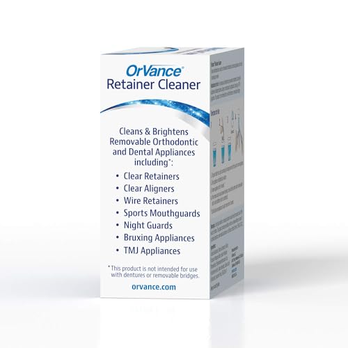 OrVance Retainer Cleaner Tablets - 6 Month Supply for Invisalign & Mouthguards