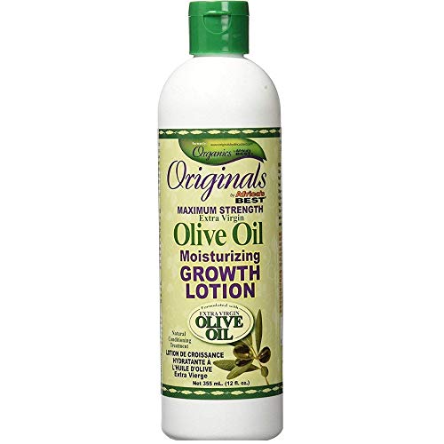 Africa's Best Olive Oil Moisturizing Growth Lotion, 12 oz (Pack of 2)