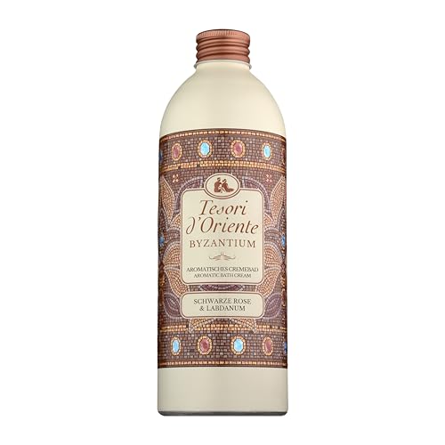 Tesori d'Oriente Byzantium Aromatic Bath Cream with Black Rose 16.9oz