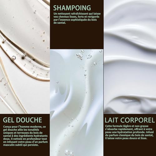 Body & Earth Sandalwood Men’s Spa Gift Set - Bath & Body Care