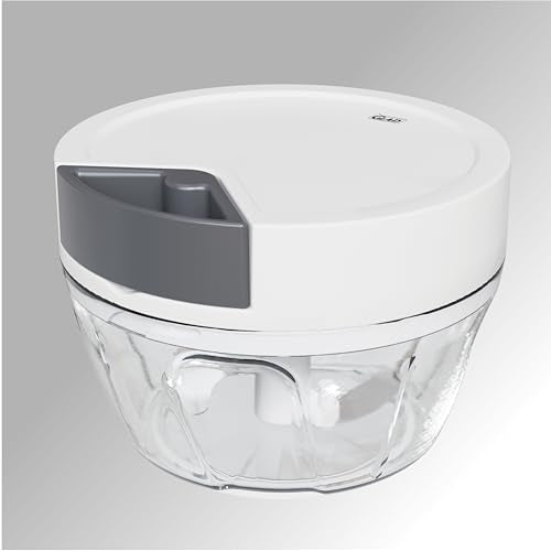 Glad Manual Pull Vegetable Chopper - Handheld Food Processor 13.5oz