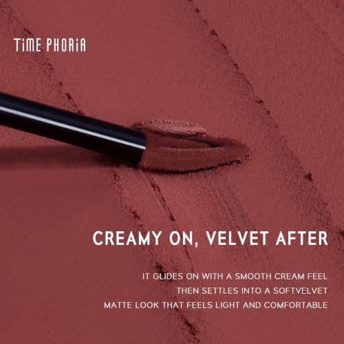 TIMEPHORIA Nebula Velvet Lip Cream 09 Helion Soft Blur Matte Lip Tint