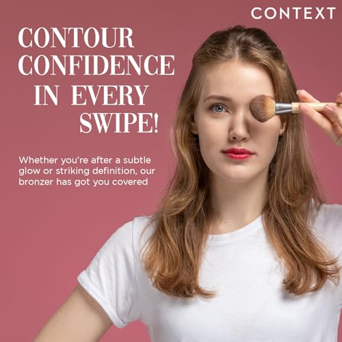 Context Skin Matte Bronzer Powder - Vegan & Cruelty-Free, Shade Speed of Sound, Brown