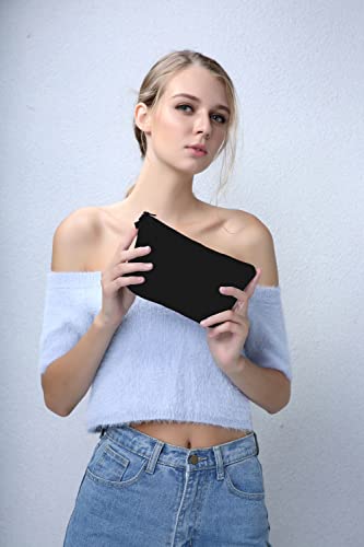 Deanfun Small Makeup Case - Waterproof Zipper Bag for Travel