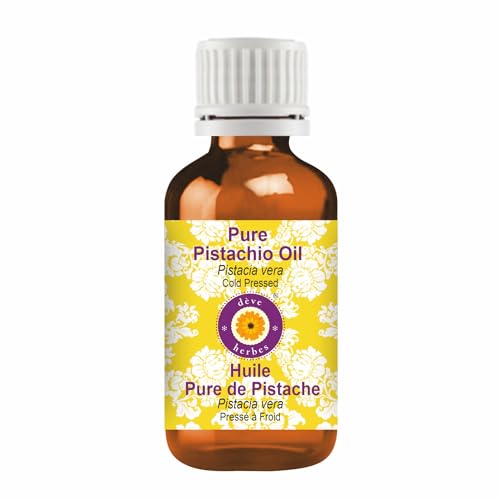 Deve Herbes Pistachio Oil 30ml | Cold Pressed, Pure Carrier Oil