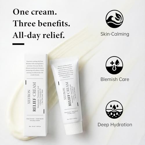 XILRVON Barrier Relief Cream with Niacinamide & Arbutin 1.69 Fl Oz - Sensitive Skin Support