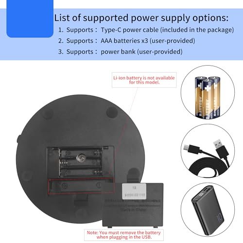 360° Motorized Rotating Display Stand for Jewelry & Accessories