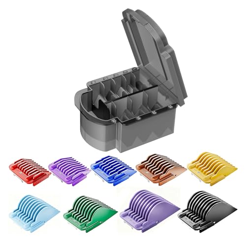 9-Piece Universal Pet Clipper Guard Comb Set for A5 Detachable Blades