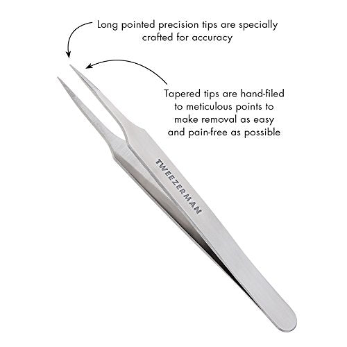 Tweezerman Stainless Steel Ingrown Hair & Splinter Tweezer - 1 Count
