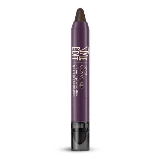 Style Edit Root Touch Up Stick | Temporary Hair Color for Gray Roots and Thinning Hair | Salon-Quality, Transfer-Resistant Hair Concealer | Dark Brown, 0.11 oz (Pack of 1)