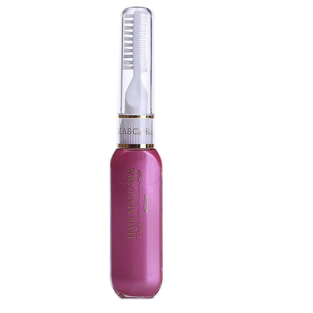 Temporary Hair Color Mascara - Washable Silver Gray Hair Dye Stick | Non-Toxic Instant Application
