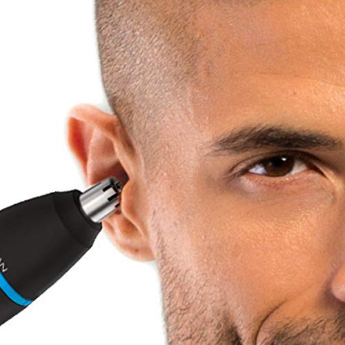 Remington Nose, Ear & Eyebrow Trimmer with CLEANBoost Technology