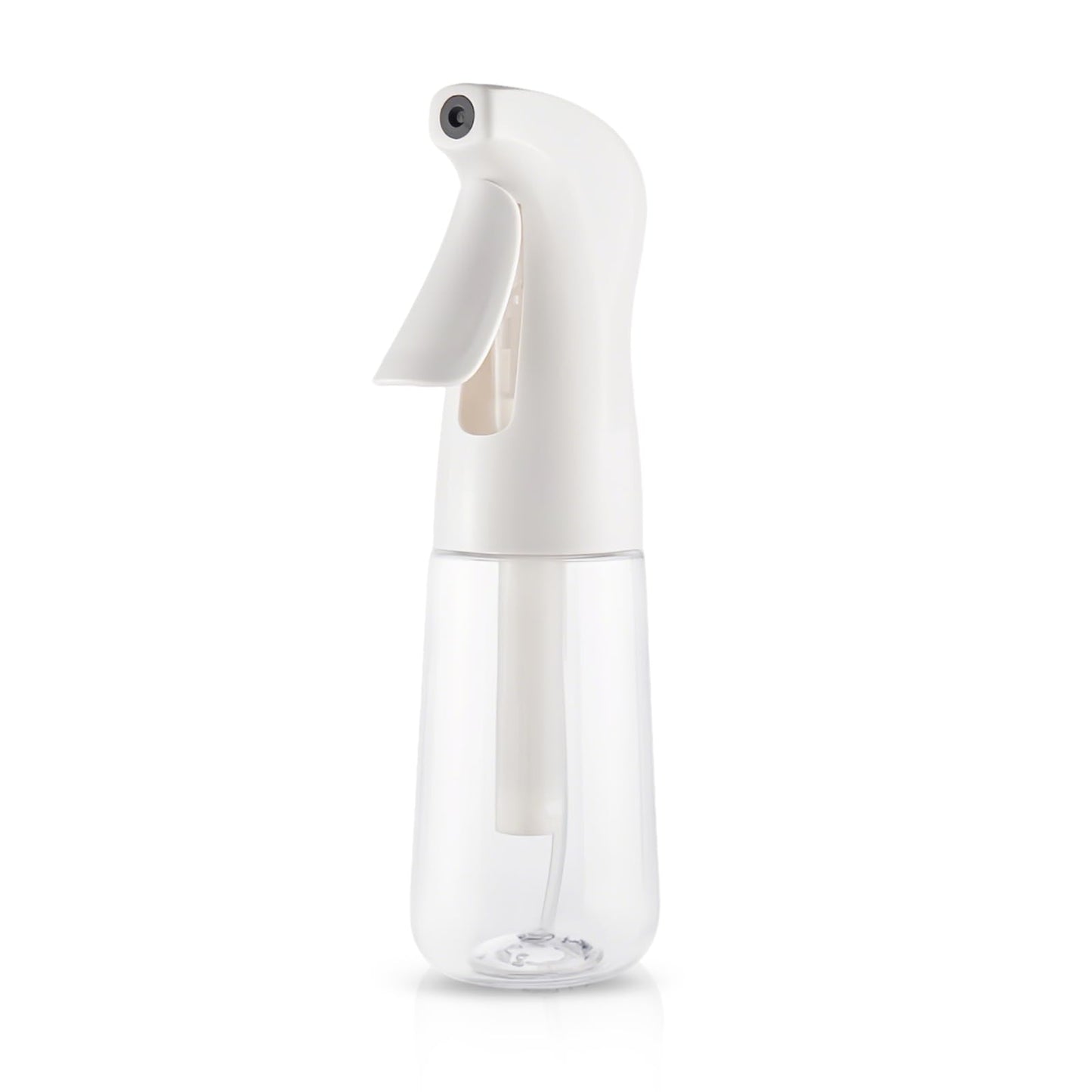 TANSHINE Continuous Spray Bottle for Hair,Ultra Fine Mist Water Hair Spray Bottles,Mister Spray Bottle,Refillable Plastic Sprayer for Hairstyling, Cleaning,Alcohol, Plants, Salons,6.8oz/200ml,Clear