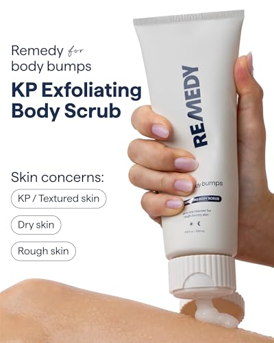 KP Exfoliating Body Scrub with Fine Sugar - Keratosis Pilaris Treatment, 6.8 fl oz