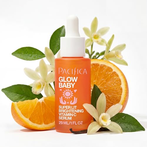 Pacifica Glow Baby Vitamin C Serum with Glycolic Acid - Brightening Booster for All Skin Types