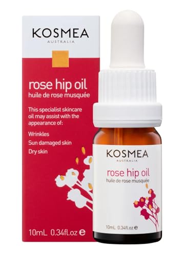 Kosmea Rose Hip Oil 10ml - 100% Pure, Premium Quality, Anti-Aging