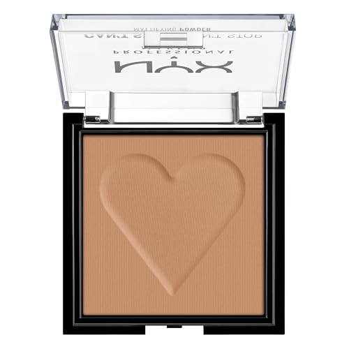 NYX Professional Can't Stop Won't Stop Caramel Matte Pressed Powder - Pack of 2