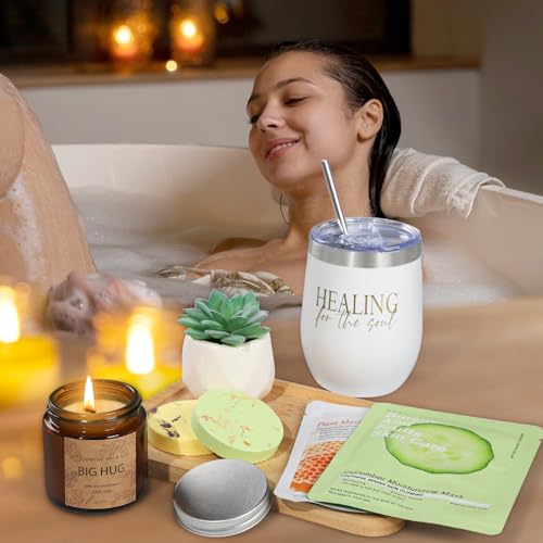 Thinking of You Care Package for Women - Get Well Soon Spa Gift Basket
