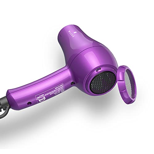 Wazor 1000W Compact Ionic Travel Hair Dryer with Concentrator