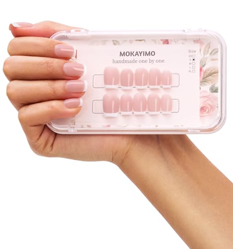 MOKAYIMO French Lady-S Handmade Press On Nails Kit - 45 Days Wear