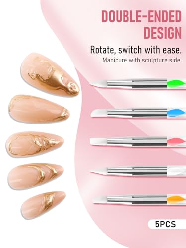 YOOVR 223-in-1 Nail Art Tools Kit with Sponges, Brushes & Palette